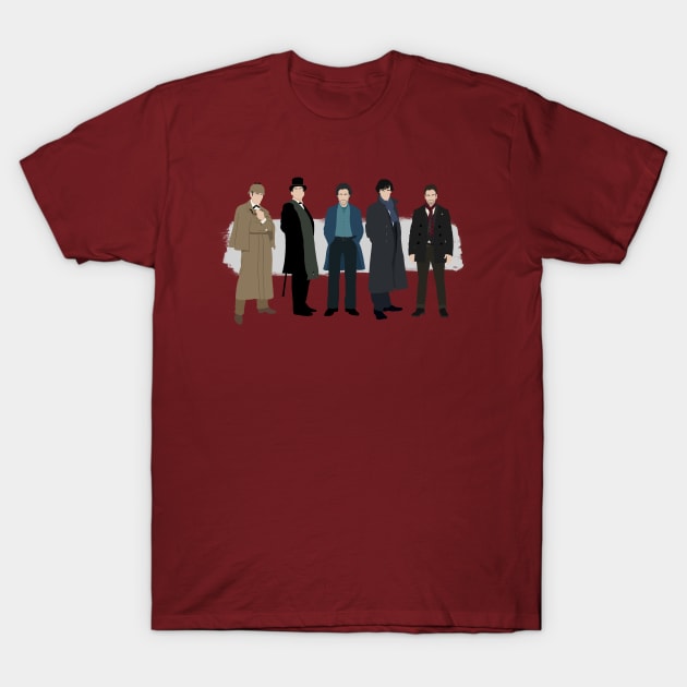 The Sherlocks T-Shirt by MrSaxon101